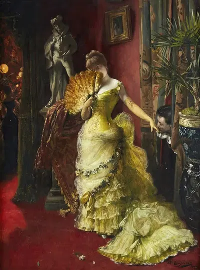 Немой свидетель by Эварист Карпентье — digital art print download