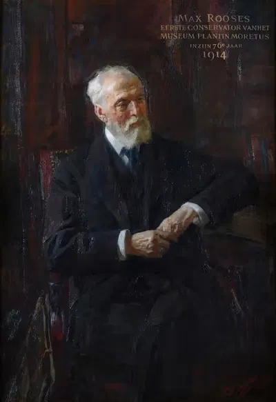 Портрет Макса Рооса by Генри Лютен, 1914 — digital art print download