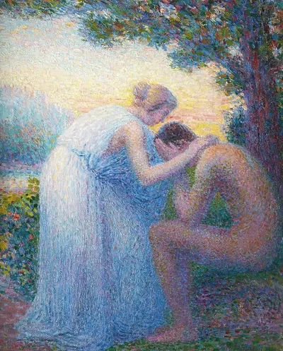 Симпатия by Ипполит Петижан, 1901 — digital art print download