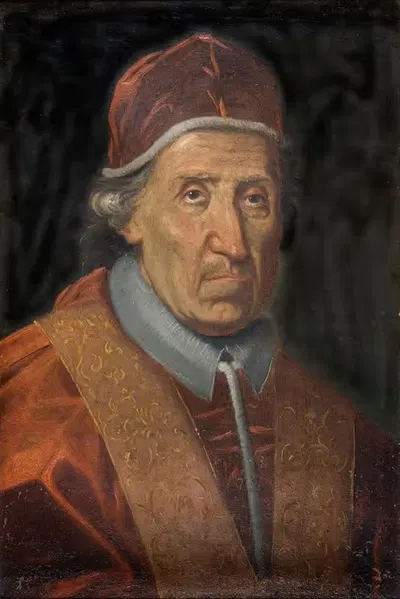 Portret van Paus Clemens XI by Jan van Helmont, 1717 — digital art print download