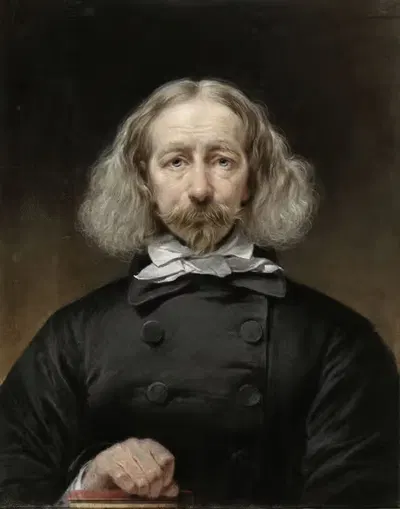 Self-portrait by Jean Augustin Daiwaille, 1810-1850 — digital art print download