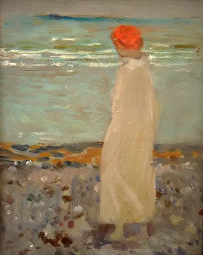 Океанский пляж by Карел Шпиллар, 1905 — digital art print download