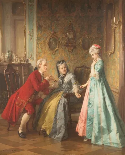 Композиция by Отто Вильгельм Эдуард Эрдманн, 1871 — digital art print download