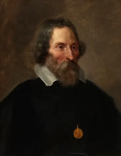 Portret van Erycius Puteanus by Thomas Willeboirts Bosschaert — digital art print download