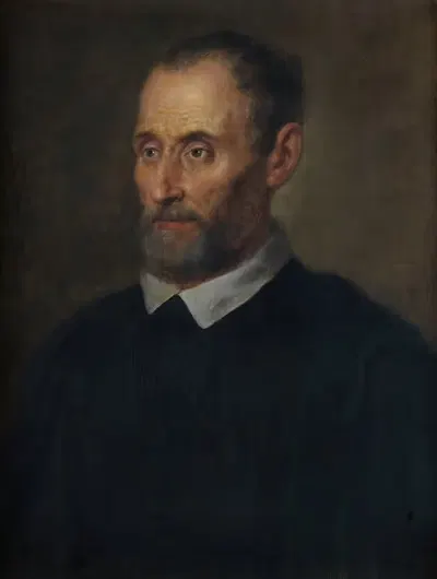 Portret van Godefridus Wendelinus by Thomas Willeboirts Bosschaert — digital art print download