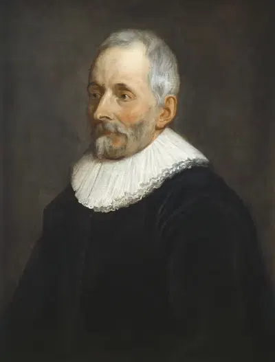 Portret van Balthasar I Moretus by Thomas Willeboirts Bosschaert, 1613-1641 — digital art print download