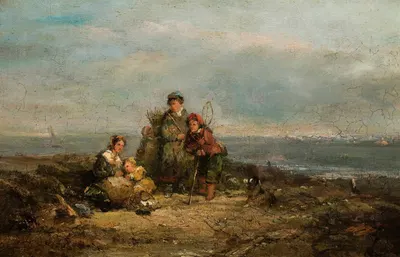 Дети в поле by Александр Коцис — digital art print download