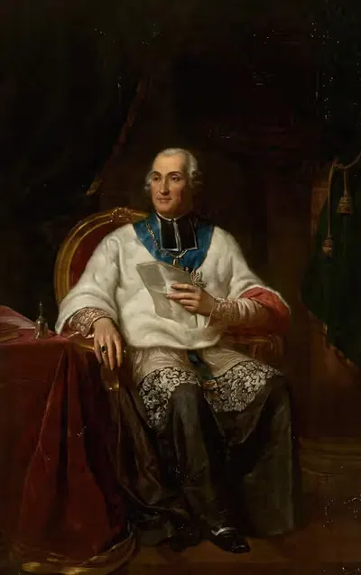 Портрет Адама Красиńского (1714–1800), епископа Каменца by Антоний Бродовский, 1714–1800 — digital art print download