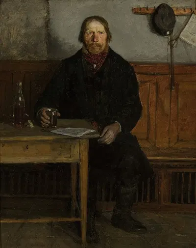 В таверне by Антоний Пиотровский, 1877 — digital art print download
