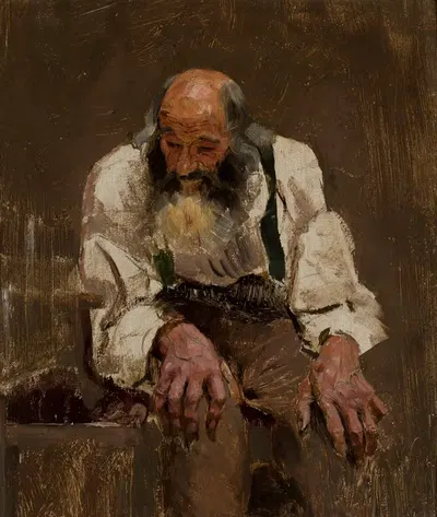 Еврей by Феликс Чихоцкий — digital art print download