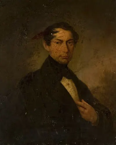 Portrait of Koronat Cyrański by Franciszek Ksawery Lampi — digital art print download