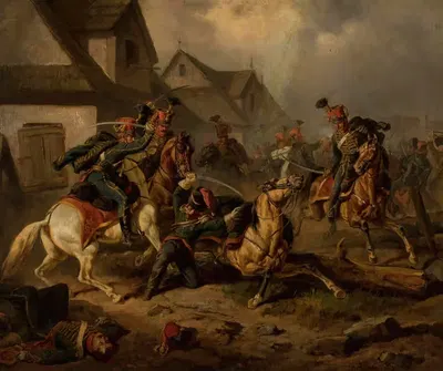 Смерть Берека Йозелевича в Коке by Генрик Пиллати, 1867 — digital art print download