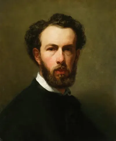 Self-portrait by Henryk Rodakowski, 1849 — digital art print download