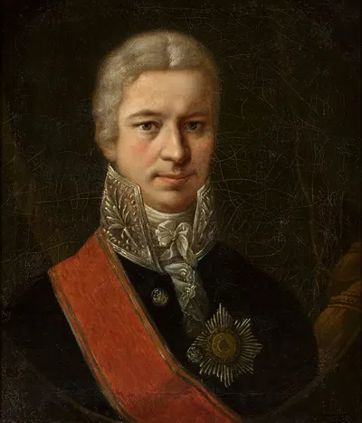 Portrait of Miączyński, voivode by Józef Brodowski, 1816 — digital art print download