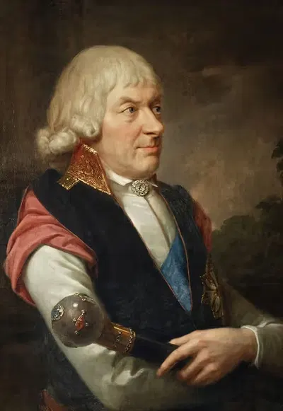 Portrait of Michał Kazimierz Ogiński (1728–1800), hetman of the Duchy of Lithuania by Józef Pitschmann, 1728–1800 — digital…
