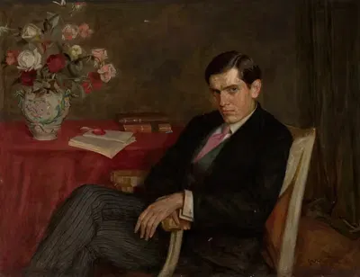 Портрет Болеслава Малиноского by Казимеж Мордасевич, 1912 — digital art print download