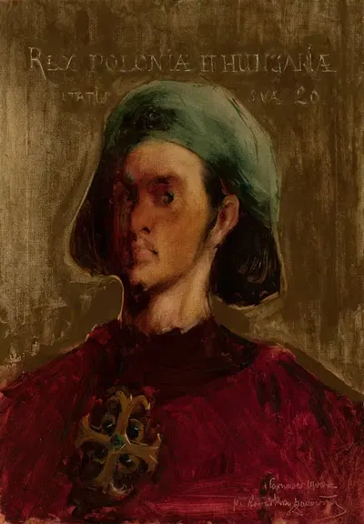 Портрет Владислава Варненчика, короля Польши by Конрад Кшижановский, 1900 — digital art print download