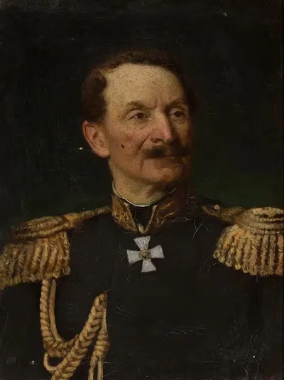 Портрет графа Фридриха Берга (1790–1874), русского генерала, вице-короля Королевства Польша by Леопольд Горовиц, 1790–1874…