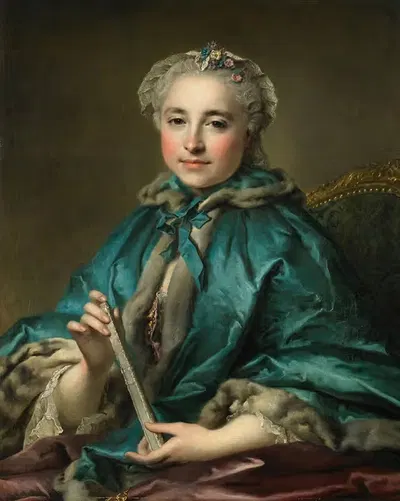 Мари-Анжелик Петига, Жерар де Ливри by Луи Токке, 1750 — digital art print download