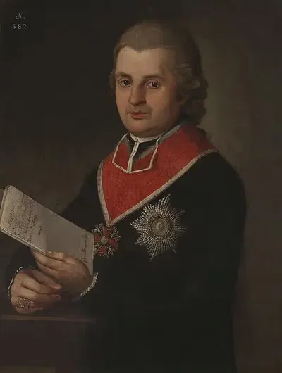 Портрет священника by Мацей Топольский, 1812 — digital art print download