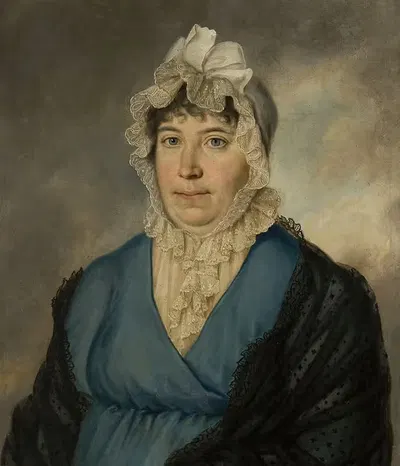 Портрет госпожи Луборадзкой by Мацей Топольский, 1809 — digital art print download