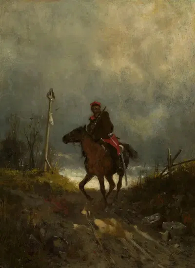 Повстанец 1863 года by Максимилиан Гиеримский — digital art print download