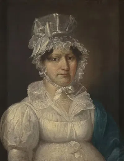 Портрет Эльжбеты Паде (ум. 1833), жены Марцина by Михаил Стахович, 1818 — digital art print download