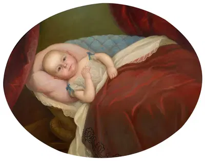 Портрет Эвелла Маршалла, сына художника by Николас Маршалл, 1867 — digital art print download