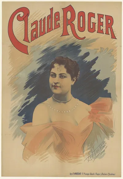 Claude Roger by Альфред Шубрак, 1890 — digital art print download