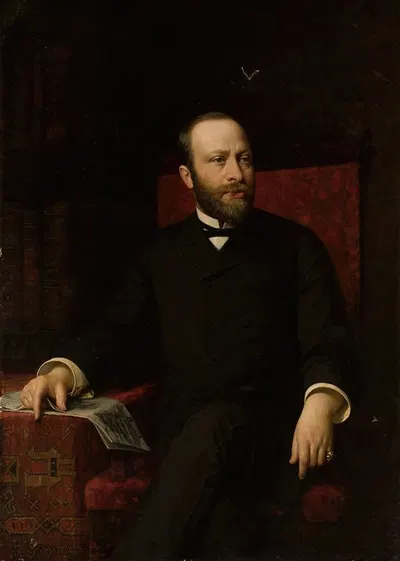 Portrait of Francis de Sales Lewental by Pantaleon Szyndler — digital art print download