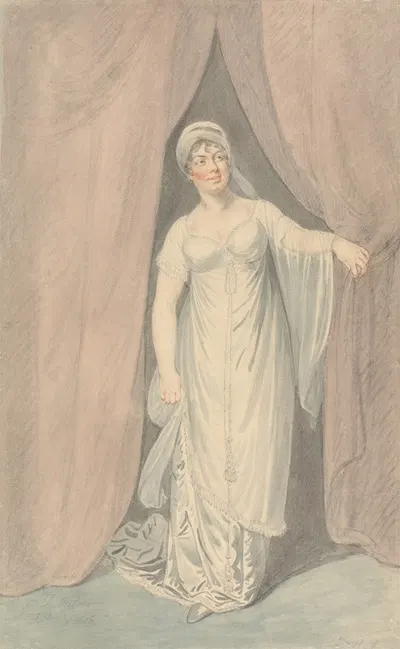 Актриса by Самуэль де Вильд, 1806 — digital art print download
