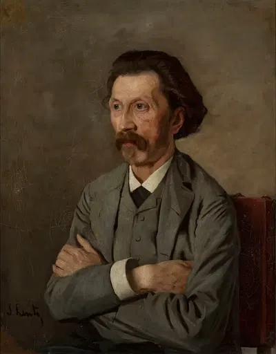 Портрет Даниэля Филлеборна by Станислав Лентц — digital art print download