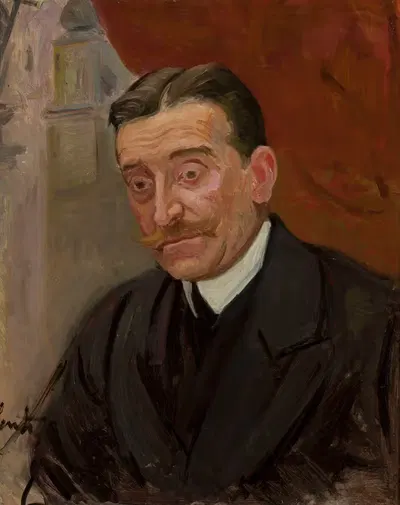 Портрет Здзислава Любомирского by Станислав Лентц, 1915 — digital art print download