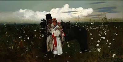 Jarema's dumka by Stanisław Masłowski, 1879 — digital art print download