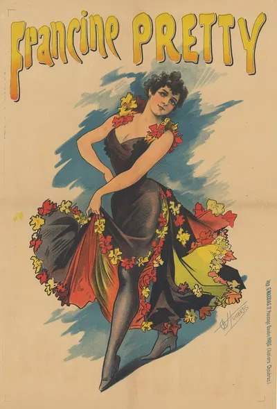 Francine Pretty by Альфред Шубрак, 1890 — digital art print download