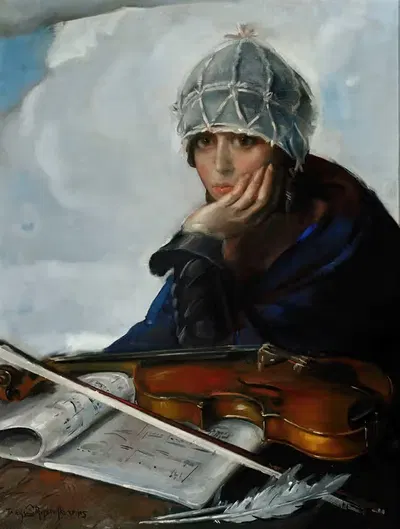 Меланхолия by Тадеуш Прушковский, 1925 — digital art print download