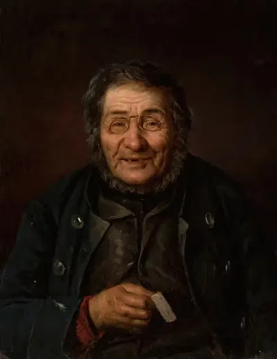 Portrait of Ambroży Mieroszewski by Tytus Maleszewski — digital art print download