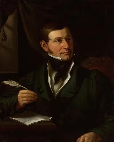 Portrait of Andrzej Towiański (1799–1878) by Walenty Wańkowicz, 1799–1878 — digital art print download