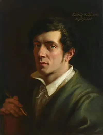 Self-portrait by Walenty Wańkowicz — digital art print download