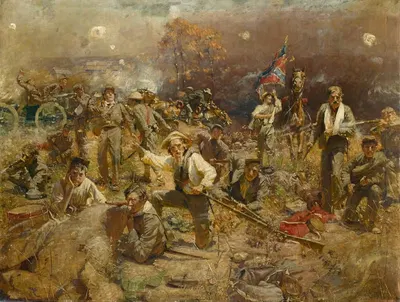 Славные бои by Уильям Гилберт Гол, 1885 — digital art print download