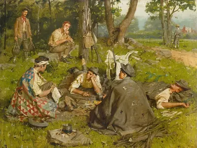 На грани конца by Уильям Гилберт Гол, 1905 - 1911 — digital art print download