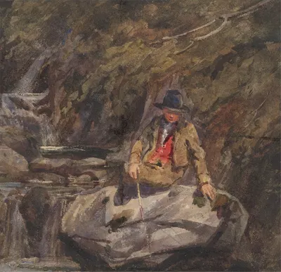 Young Fisherman by William James Müller — digital art print download