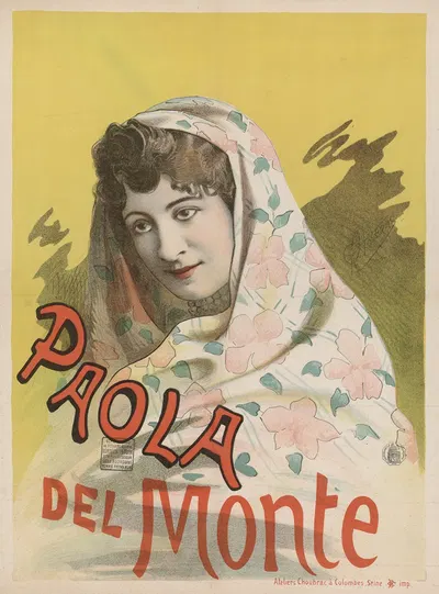 Paola del Monte by Альфред Шубрак, 1890 — digital art print download