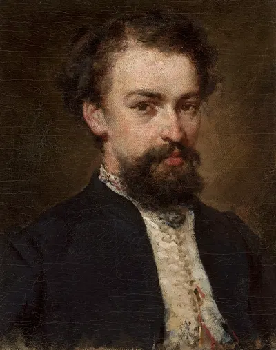 Portrait of Włodzimierz de Rosenwerth Rużycki by Witold Pruszkowski, 1865 — digital art print download