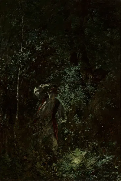 Ночь Святого Иоанна by Витольд Пшужковский, 1875 — digital art print download