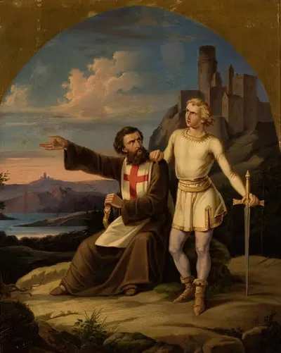 Конрад Валленрод by Владислав Майерановский, 1844 — digital art print download