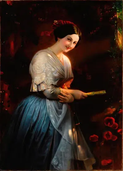 Ромера из Альбано by Август Ридель, c. 1850 — digital art print download