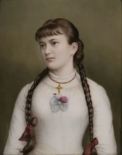 Антония Иоганна Швеммер (1874-1926) из Тапфхайма by Кристоф Дейнингер, 1874-1926 — digital art print download