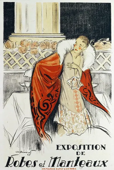 Exposition De Robes Et Manteaux by Андре Пекуд, 1925 — digital art print download