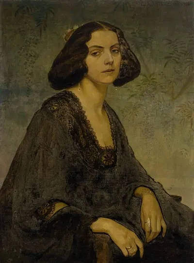 Портрет Эллен фон Коль by Герда Вегенер, 1906 — digital art print download
